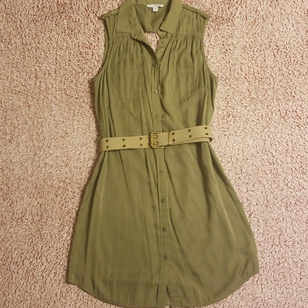 American Eagle Army Green dress